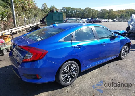 2017 Honda Civic Ex-L из США, поврежденный, VIN 19XFC1F79HE211261